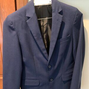Boys Size 16 Van Heusen Suit--Navy